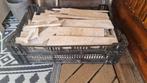 Travertin plinten 35KG, Ophalen, Keramiek, 10 m² of meer, Wandtegels