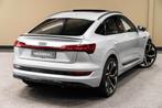 Audi e-tron Sportback 50 Quattro S-Line PANO*HUD*RS-VALCONA*, Auto's, Audi, Automaat, Gebruikt, Zwart, Leder