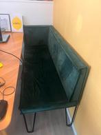 Groene Velvet Eetkamerbank Bodilson - 150cm, Huis en Inrichting, Ophalen, Overige materialen, 100 tot 150 cm, 50 tot 75 cm