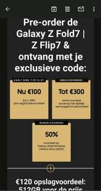 Samsung z fold z flip korting code, Ophalen, Nieuw