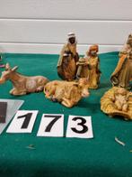 kerststal beelden 7 stuks kunststof,, Ophalen of Verzenden