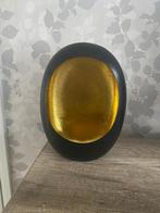 Theelichthouder Eggy Staal Zwart- Countryfield, Ophalen of Verzenden, Zo goed als nieuw