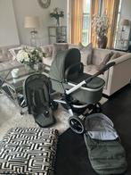 Joolz hub+ marvellous green met reiswieg, Kinderen en Baby's, Kinderwagens en Combinaties, Overige merken, Kinderwagen, Verstelbare duwstang