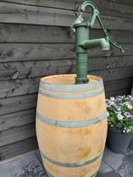 Regenton Eikenhouten Wijnvat met Groene of Zwarte Pomp, Ophalen, 150 liter of meer, Nieuw, Met pomp