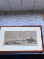 antieke ets Amersfoort, Antiek en Kunst, Ophalen