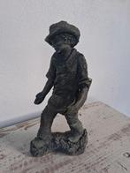 Aardewerk beeld van een boer aan het zaaien, Antiek en Kunst, Kunst | Beelden en Houtsnijwerken, Ophalen