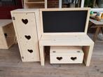 Kinderbureau kastje kistje steigerhout, Ophalen of Verzenden, Nieuw, Tafel(s) en Stoel(en)