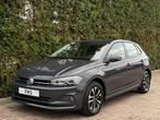 Volkswagen Polo 1.0 TSI United CarPlay Camera, Auto's, Stof, Gebruikt, Zwart, 95 pk