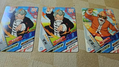 dragonball kaarten 3 ml  Master Roshi aka Jackie Chun Japans, Hobby en Vrije tijd, Verzamelkaartspellen | Pokémon, Nieuw, Meerdere kaarten