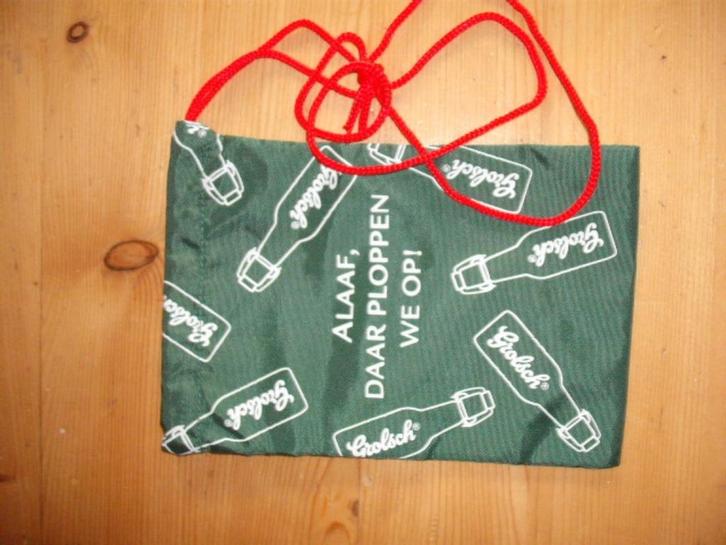 Grolsch muntenzakje (nr.5), Verzamelen, Biermerken, Nieuw, Overige typen, Grolsch, Ophalen of Verzenden
