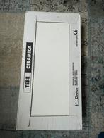 Wandtegel wit mat 30 x 60 cm keramisch 1.62 m2, Ophalen, 60 cm of meer, Nieuw, Minder dan 5 m²