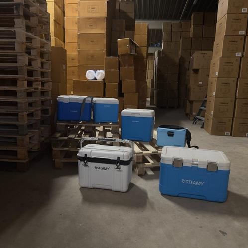 Stevige Steamy koelboxen, Caravans en Kamperen, Koelboxen, Zo goed als nieuw, Koel-accessoire, Koelelement, Ophalen