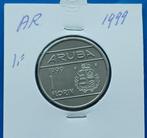 Aruba 1 Florin - 1999 UNC, Verzenden, Koningin Beatrix, 1 gulden, Losse munt