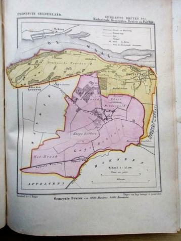 055 / Druten no 1 Puiflijk / Litho 1867 Kuyper GLD beschikbaar voor biedingen