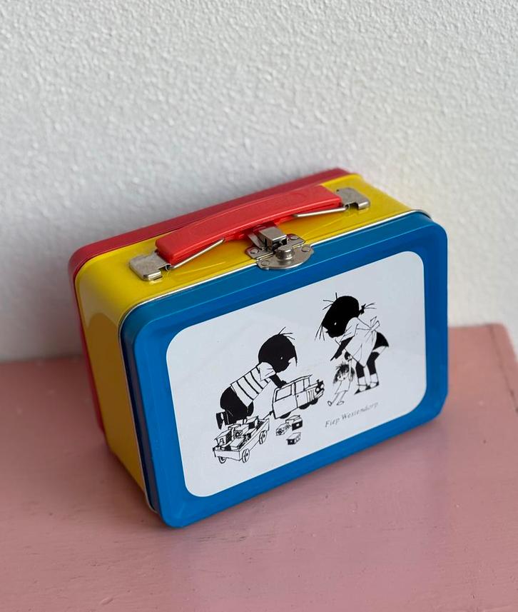 Vintage Fiep Westendorp Jip en Janneke Lunchbox, Witgoed en Apparatuur, Wekkers, Zo goed als nieuw, Ophalen of Verzenden