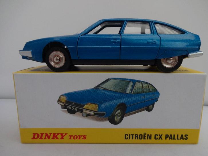 Citroën CX Pallas blauw nr: 011455 van Dinky Toys 1/43, Hobby en Vrije tijd, Modelauto's | 1:43, Nieuw, Auto, Dinky Toys, Ophalen of Verzenden