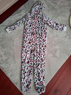 Leuke warme onesie met panterprint, Ophalen of Verzenden, Zo goed als nieuw, Onbekend, Jongen of Meisje