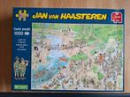Jan van haasteren puzzel de jungletocht 1000st, Ophalen of Verzenden, 500 t/m 1500 stukjes, Zo goed als nieuw, Legpuzzel