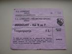 F.C. Utrecht - Helmondsport voetbalkaartje 1982 / 1983 54., Verzenden, Gebruikt, Overige binnenlandse clubs, Overige typen