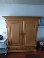 Kast 167 breed, 46 diep, 189 hoog blank eiken, Huis en Inrichting, Ophalen, Gebruikt