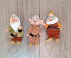 Disney sneeuwwitje 3 dwergen sleepy dopey & doc zgan, Ophalen of Verzenden, Sneeuwwitje of Doornroosje, Zo goed als nieuw, Beeldje of Figuurtje