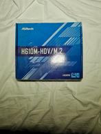 Asrock H610M-HDV/M.2 voor intel 12th, 13th en 14th gen cpus, Computers en Software, Moederborden, Nieuw, Lga 1700, Micro-ATX, DDR4