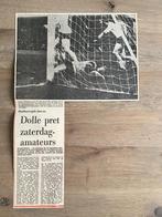 Voetbal krantenartikel IJsselmeervogels SC Amersfoort 1974, Ophalen of Verzenden, Knipsel(s)