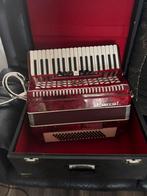 Parrot accordeon., Muziek en Instrumenten, Accordeons, Ophalen, Gebruikt, 80-bas, Met riemen