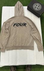 Four Amsterdam Circle`s Hoodie trui pull, Kleding | Heren, Truien en Vesten, Four Amsterdam, Maat 52/54 (L), Beige, Ophalen of Verzenden