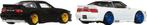 Hotwheels 1:64 Set - Nissan 180SX Type X & Nissan SilEighty, HotWheels Premium, -, Nieuw, Ophalen of Verzenden