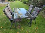 Complete tuinset van het merk Bellagio, Tuin en Terras, Tuinsets en Loungesets, Ophalen, Gebruikt, Aluminium