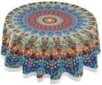 Mandala Rond Tafelkleed / Tafellaken Tafel Kleed Laken Boho, Huis en Inrichting, Tafelkleden, Verzenden, Nieuw, Rond