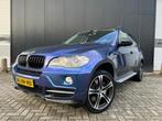 BMW X5 XDrive48i '07 OrgNl!/Aut/Leer/20'Lmv/Wrap/Panodak, Gebruikt, Blauw, 4799 cc, 2145 kg