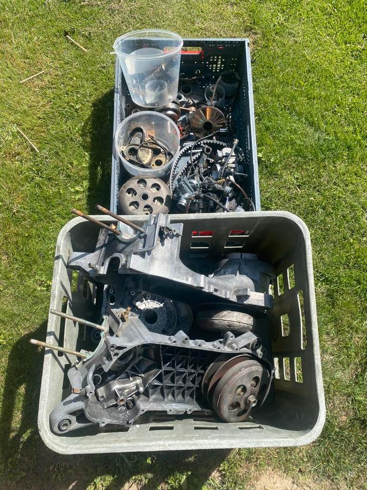 Piaggio hexagon 125, 150, 180 blokken in onderdelen, Fietsen en Brommers, Brommeronderdelen | Scooters, Gebruikt, Piaggio, Blok