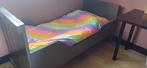 Bed stijgerhout, Ophalen, 85 tot 100 cm, Gebruikt, Matras