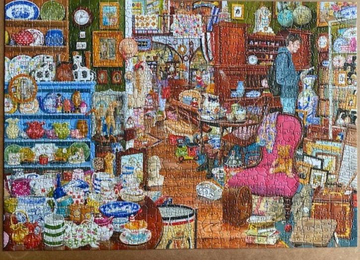 Hop puzzel. Den of Antiquity. 1000 stukjes., Hobby en Vrije tijd, Denksport en Puzzels, Zo goed als nieuw, Legpuzzel, 500 t/m 1500 stukjes