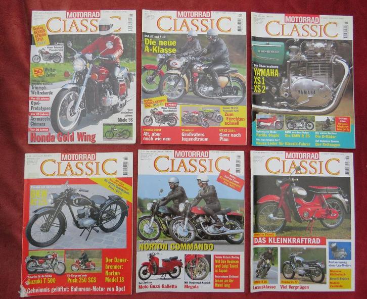 Motorrad Classic 1996, Boeken, Motoren, Zo goed als nieuw, Algemeen, Ophalen of Verzenden