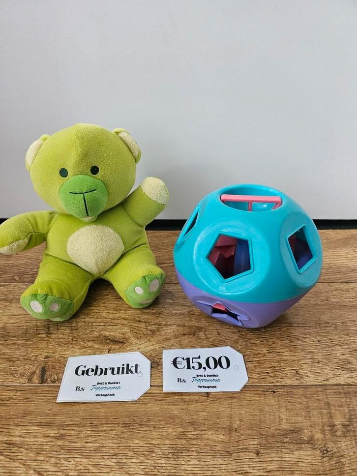 Tupperware tuppertoys Hollebol vormenstoof turquoise paars, Huis en Inrichting, Keuken | Tupperware, Gebruikt, Overige typen, Paars