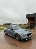 BMW 5-Serie 520i 184pk Aut. 2018 Grijs, Auto's, 1998 cc, Achterwielaandrijving, 4 cilinders, 2000 kg