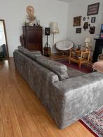 Grote leren bank, Ophalen, 250 tot 300 cm, Gebruikt, Minder dan 75 cm