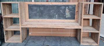 Steigerhouten tuinmeubel krijtbord kinder speeltafel beschikbaar voor biedingen