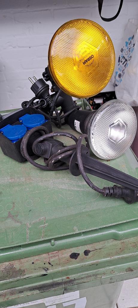 Te koop  spots lampen voor in de tuin, Tuin en Terras, Buitenverlichting, Ophalen