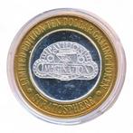 Las Vegas 10 Dollar Gaming Token Zilver Stratosphere – Pavil, Postzegels en Munten, Ophalen of Verzenden, Zilver, Buitenland
