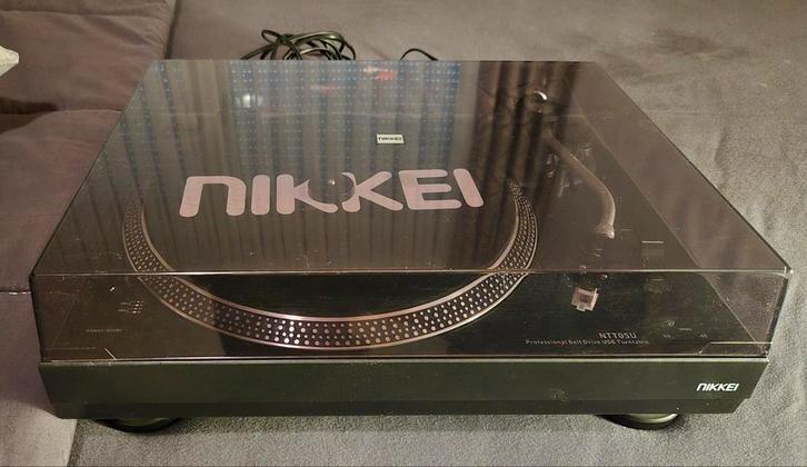 Nikkei Platenspeler, Audio, Tv en Foto, Platenspelers, Zo goed als nieuw, Overige merken, USB-aansluiting, Ophalen
