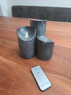 LED Kaarsen Set met Afstandsbediening, Huis en Inrichting, Woonaccessoires | Kandelaars en Kaarsen, Ophalen, Overige materialen