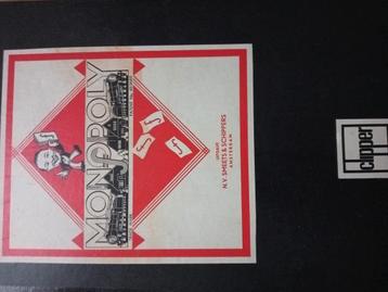 Monopoly vroege oer  versie .. beschikbaar voor biedingen