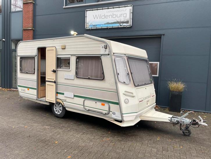 Complete èn authentieke Chateau Cantara 928 met twee zitjes!, Caravans en Kamperen, Caravans, Bedrijf, tot en met 4, 750 - 1000 kg