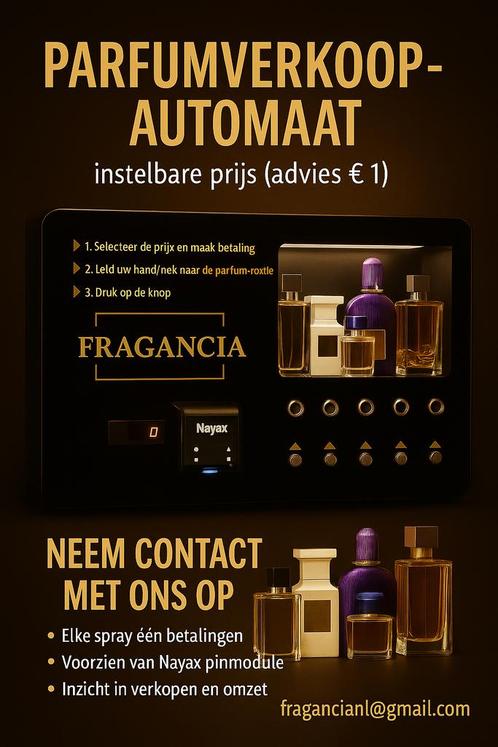 Nieuwe parfum vending machine, Verzamelen, Automaten | Overige, Nieuw, Ophalen of Verzenden
