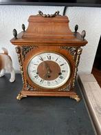 Te koop mooie antieke tafelklok met westminster uurwerk, Antiek en Kunst, Ophalen