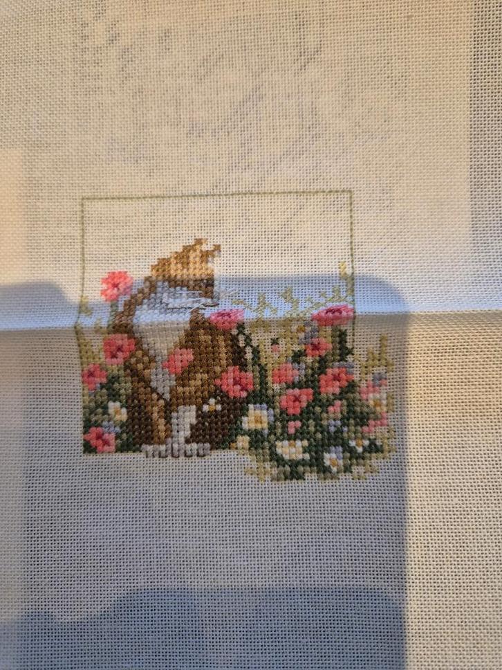 Lanarte borduurpakket 35250 Poes uit de lifestyle collection, Hobby en Vrije tijd, Borduren en Borduurmachines, Nieuw, Borduurpakket